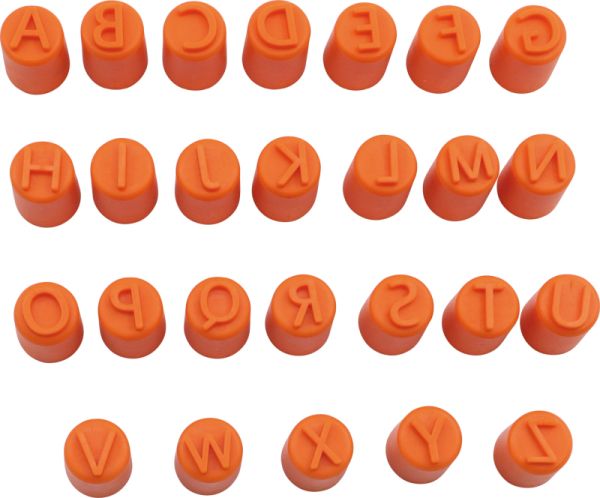 Thimble Finger Stampers Alphabet Uppercase