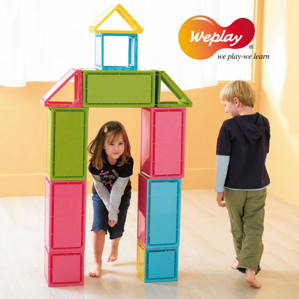 Stacking blocks set of 68