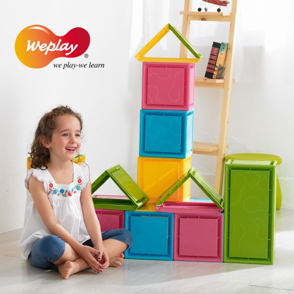 Stacking blocks set of 68