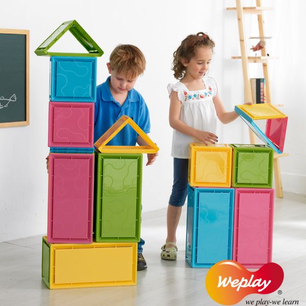 Stacking blocks set of 68