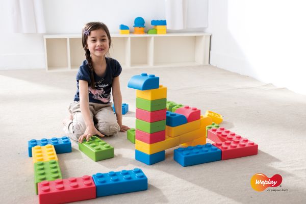 Weplay Q-blocks 64 pcs with bag