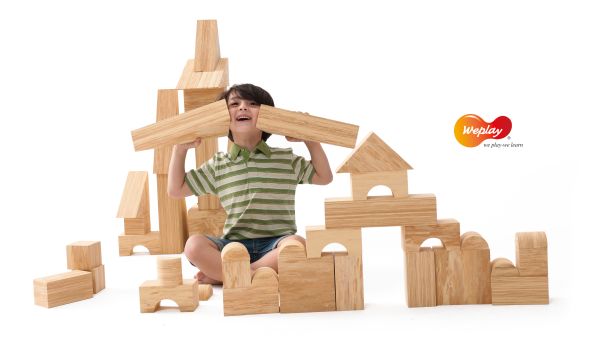 Soft Wood Bausteine 56-tlg.