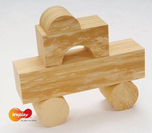 Soft Wood Bausteine 56-tlg.