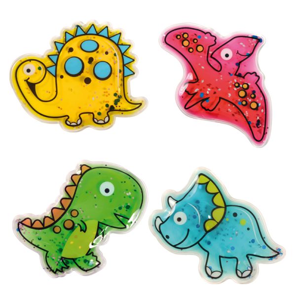 Liquid Shapes Dino set of 4